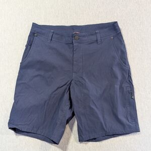 Merrell Nylon Outdoor Shorts Men's 30 Navy Blue